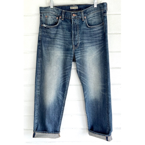 HEY GANG The Loose Crop Selvedge Jean Made in USA - 31 - Picture 3 of 14